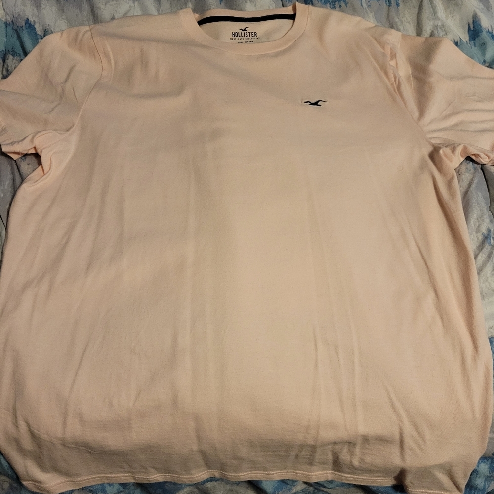 Hollister T-Shirt Large Pink